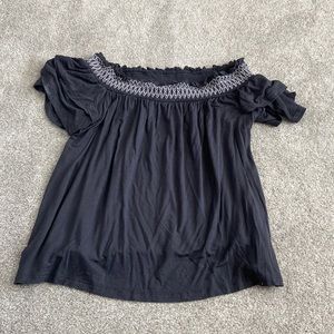 American Eagle off the shoulder blouse